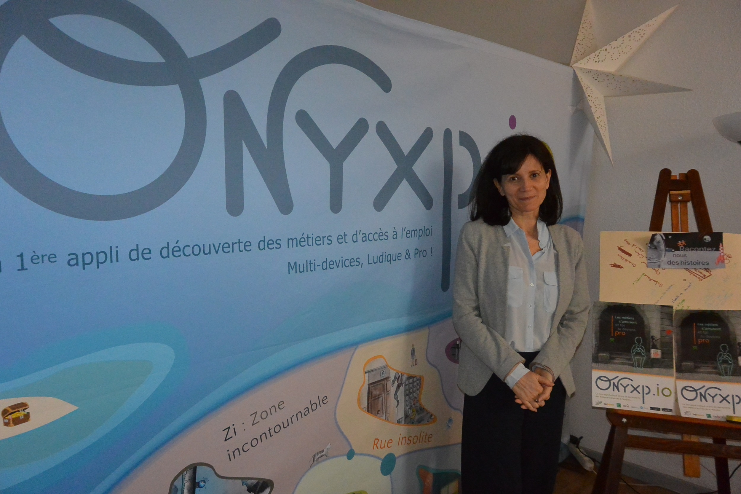 Murielle Maronne, créatrice du serious game Onixp.io et de l’entreprise Par Cours & Par Thèmes