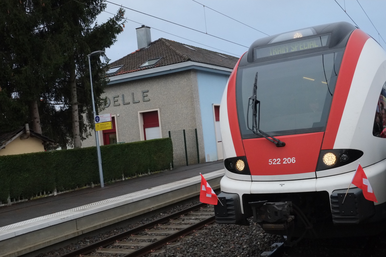 Ligne Belfort-Delle – inauguration (TQ)