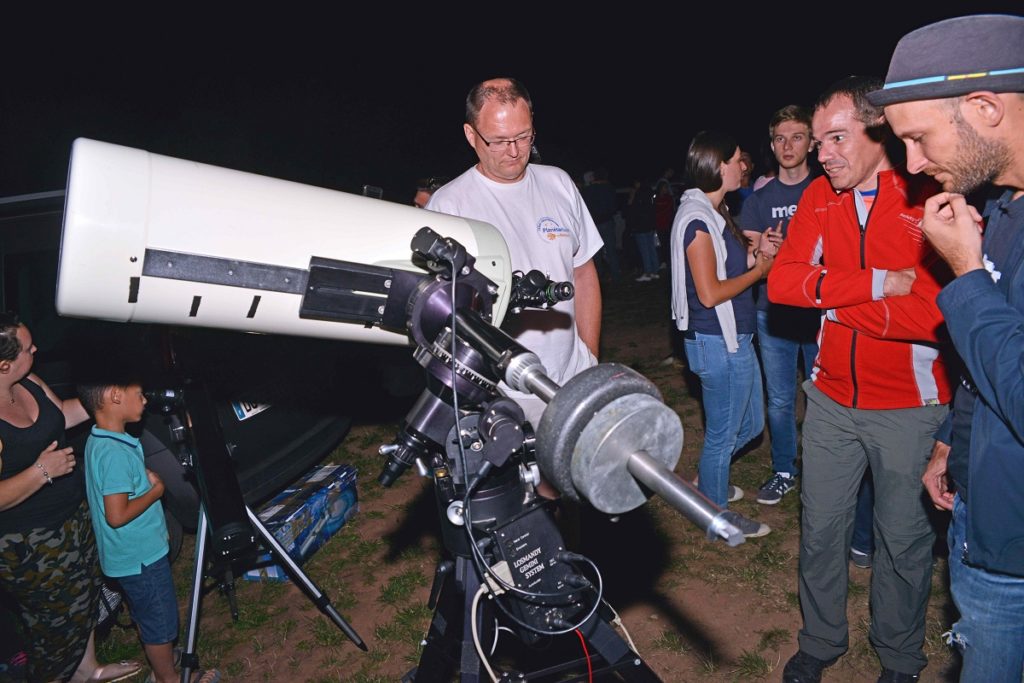 Les participants seront guidés par des bénévoles du club d'astronomie de Belfort, le Cerap.
