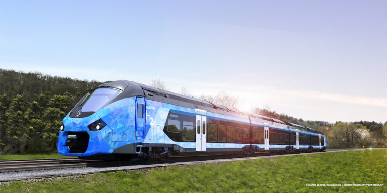 La SNCF a commandé ses 12 trains hydrogène Alstom, pour 4 régions pionnières.