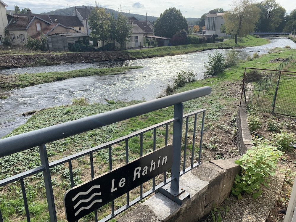 Le Rahin, au coeur de Ronchamp, en Haute-Saône.