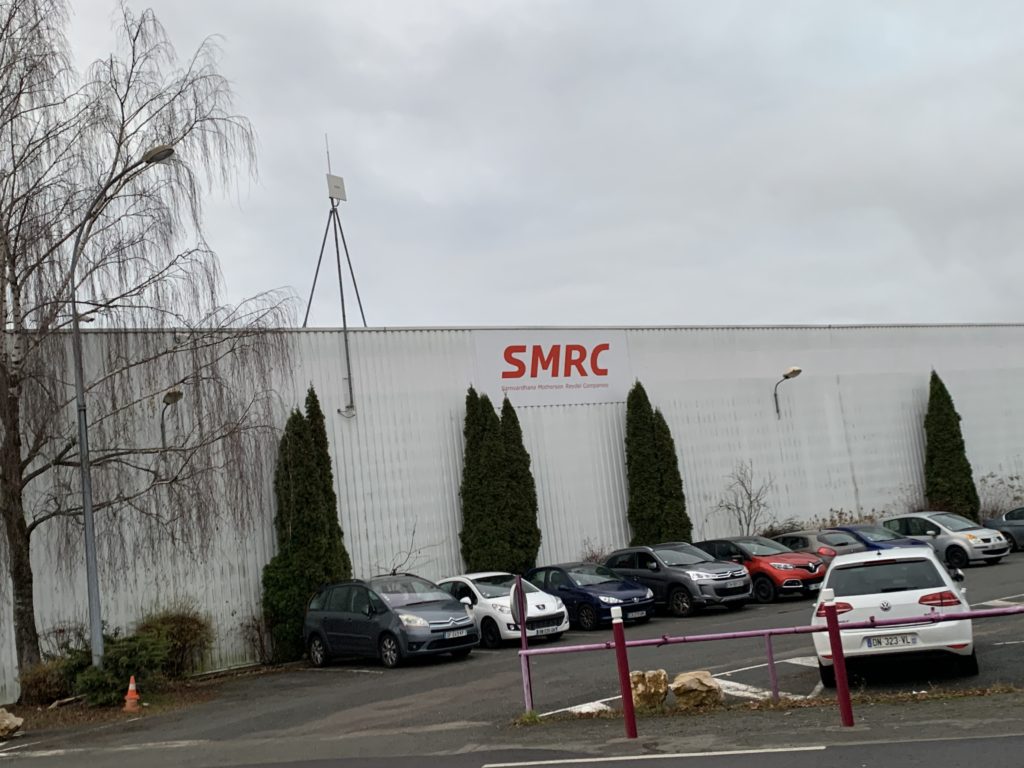 Unité n°1 de SMRC, à Rougegoutte, dans le Territoire de Belfort, un équipementier de PSA.
