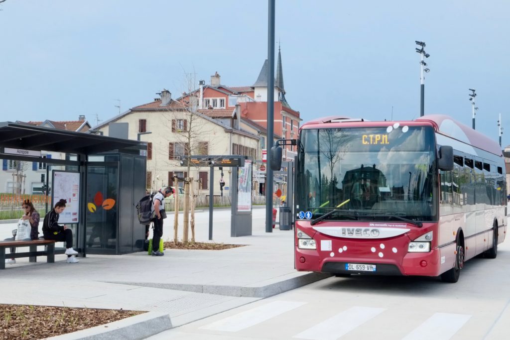 Le réseau de transports en commun évolitY, dans le pays de Montbéliard, modernise la ligne 3, en niveau THNS.