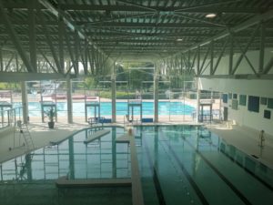 La nouvelle piscine du Parc, à belfort, aux Résiences, a été inaugurées ce jeudi 10 juin 2021.