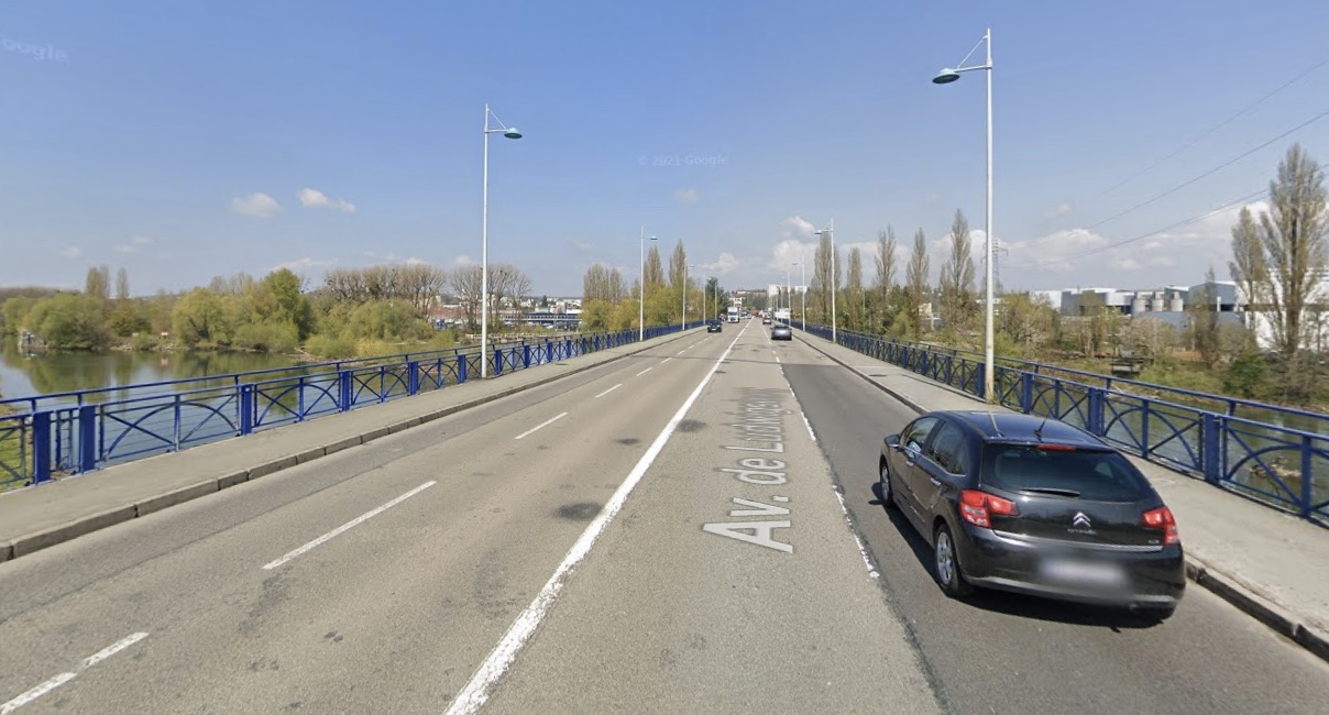 Pont de Ludwigsburg – Google street view