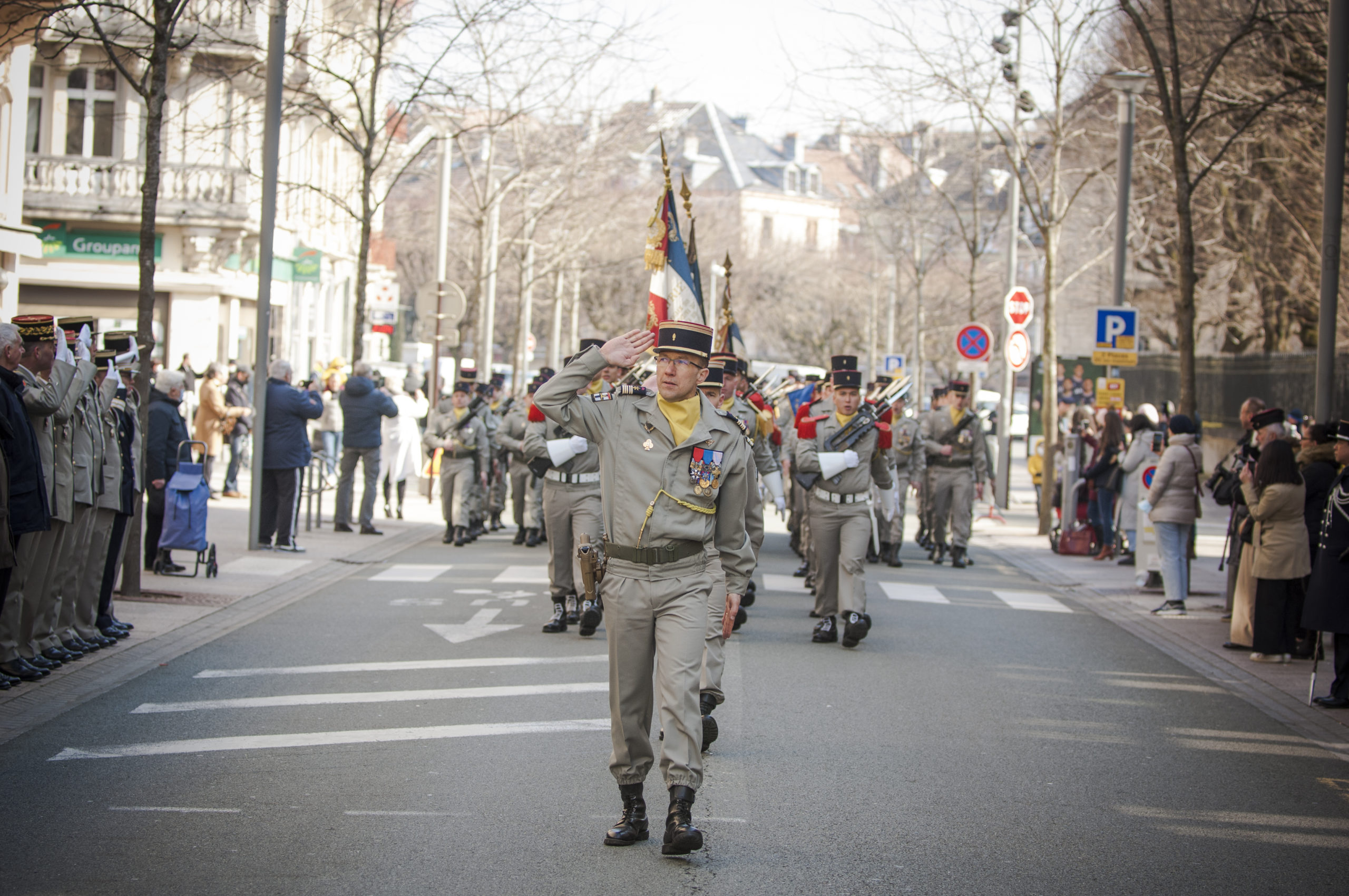 Le 35e régiment d’infanterie célèbre 150 ans de présence à Belfort