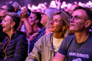 60 000 personnes ont participé à la 32e édition des Eurockéennes de Belfort, ici le concert de Simple mindes, le 2 juillet 2022 (©Sam Coulon).
