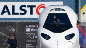 Présentation et mise en rame du TGV M, le TGV du futur, le 9 septembre 2022, à La Rochelle (©Olivier Schindler).
