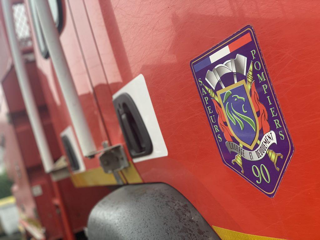 Écusson des pompiers du Territoire de Belfort. | ©Le Trois