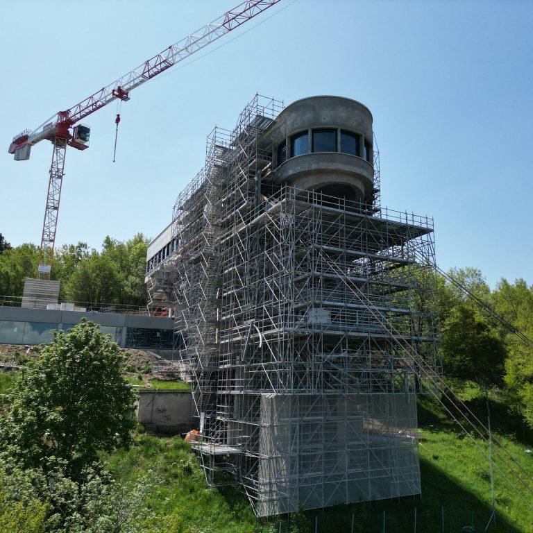 Albizzati a rénové la gare haute du téléphérique de Salève, en Haute-Savoie. | ©Albizzati