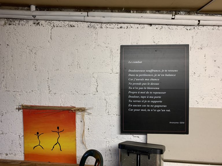 L'association Territoire Espoir, à Valdoie. Illustration d'une exposition. | ©Le Trois - E.C.