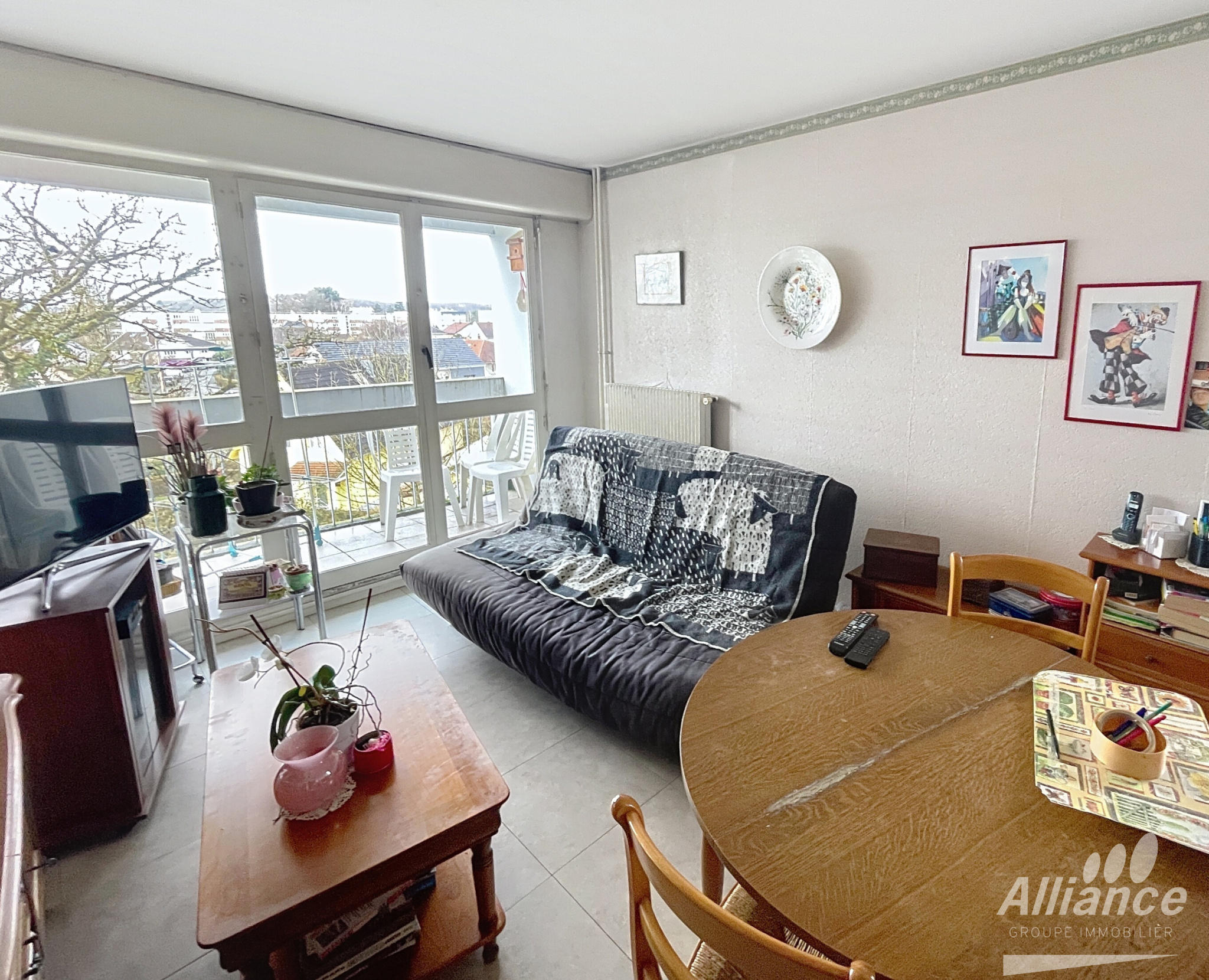 Appartement T3 avec balcon et garage à Montbéliard