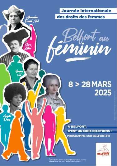 Affiche "Belfort au féminin" Affiche "Belfort au féminin". | ©Ville de Belfort