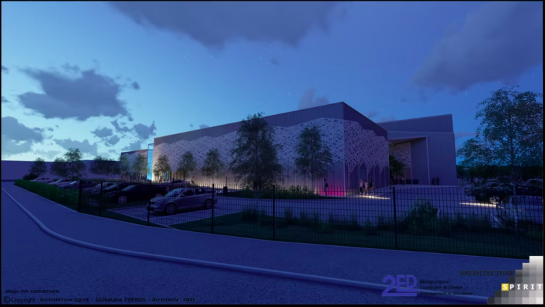 Image 3D parc AtraXion. | ©Architecture Spirit - Guillaume Perros - Architecture 2024