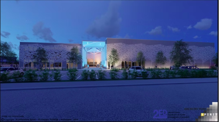 Image 3D parc AtraXion. | ©Architecture Spirit - Guillaume Perros - Architecture 2024
