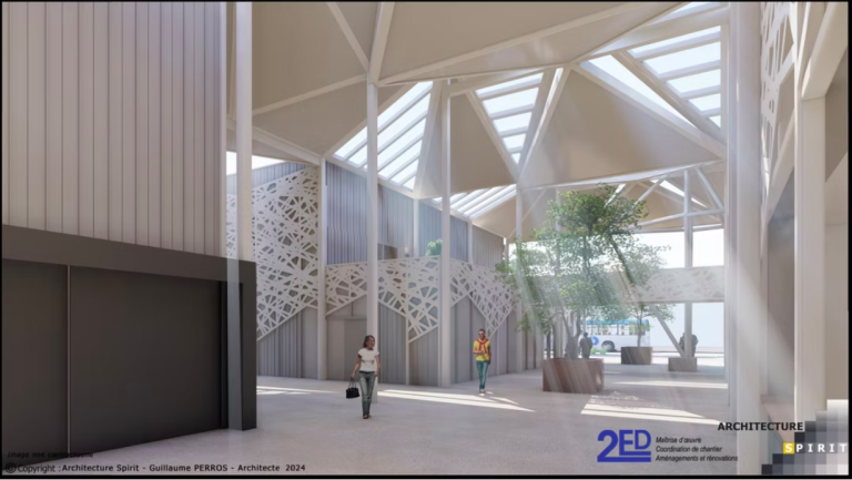 Image 3D parc AtraXion. | ©Architecture Spirit - Guillaume Perros - Architecture 2024