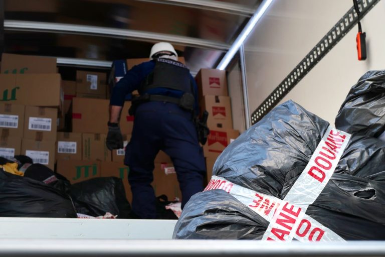 Mais aussi 3 000 articles de contrefaçons, 171 kilos de produits dangereux pour la santé. | ©Emmanuel Clevenot