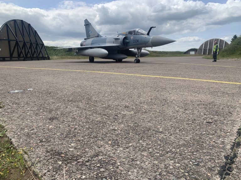 Mirage 2000-5F de la BA 116 de Luxeuil-Saint-Sauveur, en Haute-Saône. | ©Le Trois – Thibault Quartier