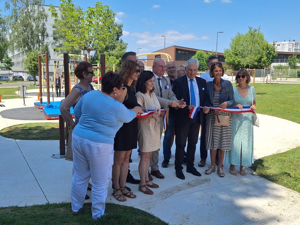 L'inauguration de nouveaux espaces à la Petite-Hollande a eu lieu mercredi 18 juin. | ©Dylan Jaffrelot