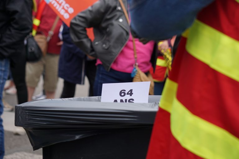 Manifestation contre la réforme des retraites, jeudi 5 juin à Montbéliard.