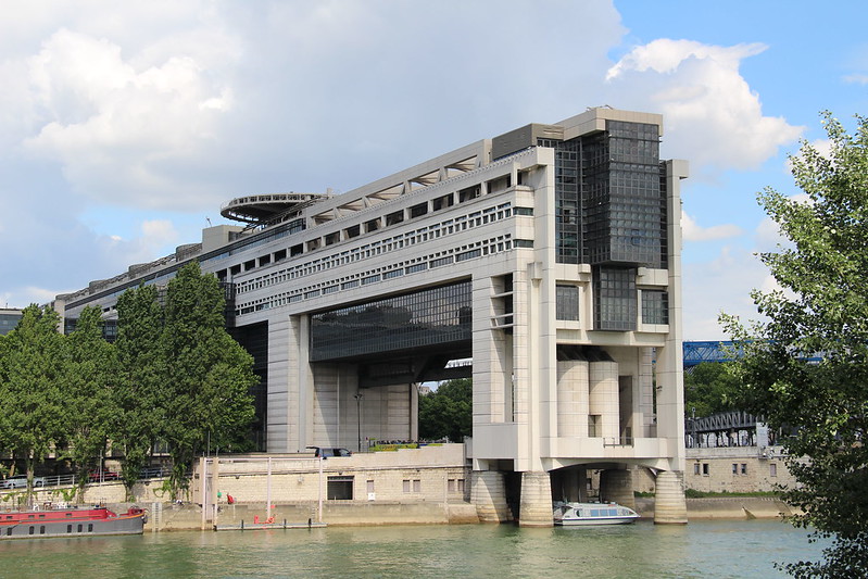 Bercy, le ministère de l'Économie et des Finances, à Paris.