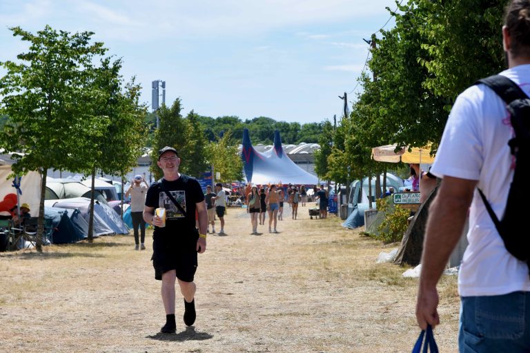 Environ 9 000 festivaliers sont installés sur au camping des Eurockéennes. | ©Le Trois - A.S.