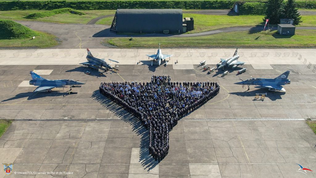 Le mercredi 17 septembre 2025, la base aérienne 116 de Luxeuil-les-bains fêtent les 40 ans du Mirage 2000. | ©BA 116