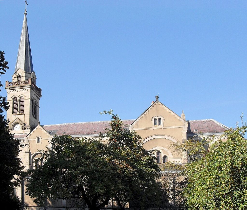 Église Saint-Martin de Morvillars, construite à la fin du XIXe siècle. | ©CC BY-SA 3.0 – Rauenstein