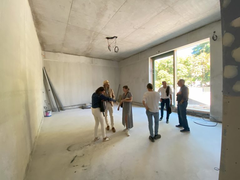 La future salle pédagogique.