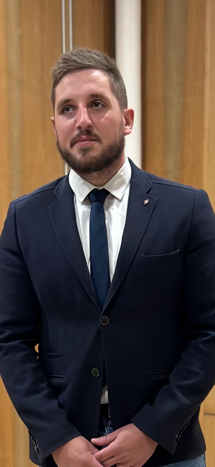 Matthieu_Guinebert_PCF Matthieu Guinebert (PCF) se présente comme tête de liste à la mairie de Bethoncourt.