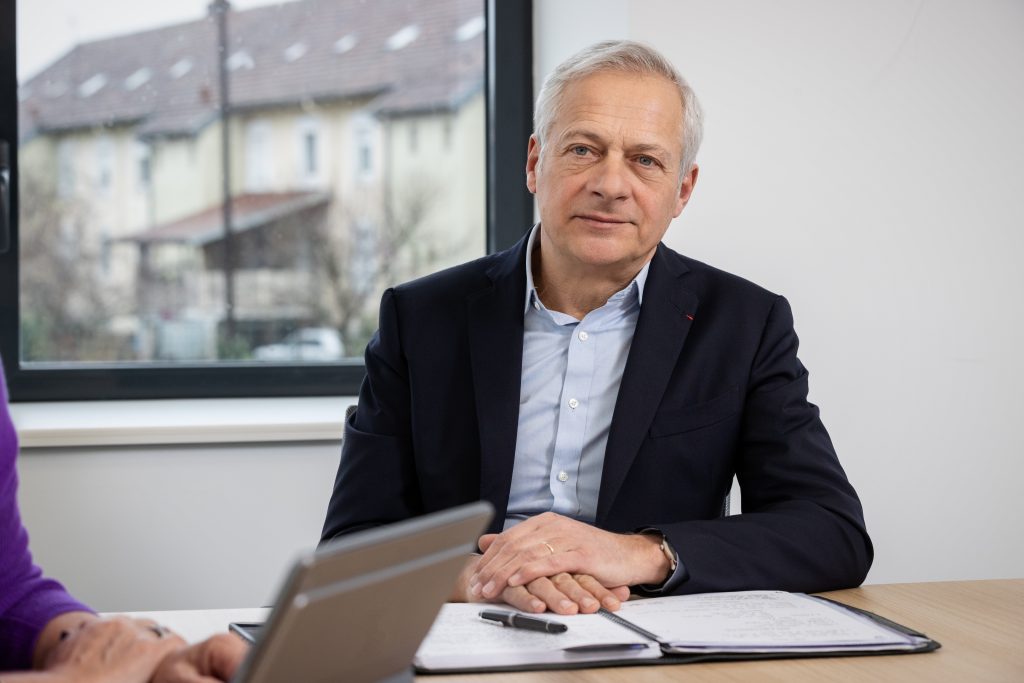 Emmanuel_Viellard Emmanuel Viellard, directeur général du groupe Lisi, président du Medef Franche-Comté.