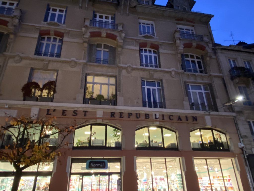 Les locaux de L'Est républicain, faubourg de France à Belfort. | © Le Trois P.-Y.R.
