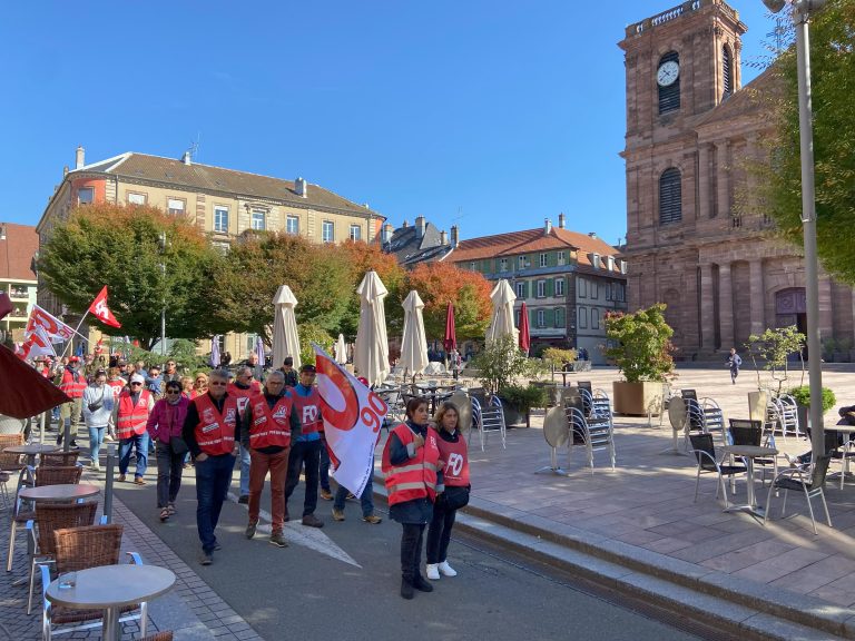 Manifestation du 2 octobre 2025 à Belfort | © Le Trois P.-Y.R.