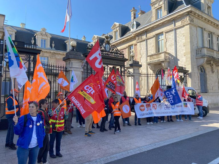 Manifestation du 2 octobre 2025 à Belfort | © Le Trois P.-Y.R.