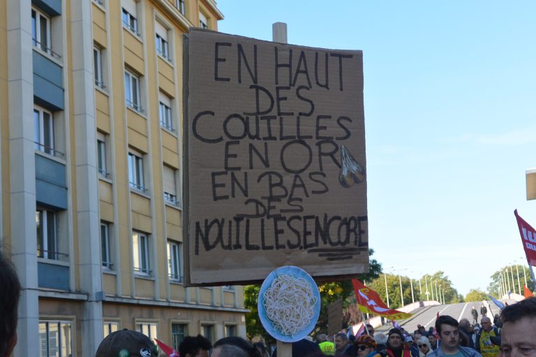 Manifestation du 2 octobre 2025 à Belfort | © Le Trois P.-Y.R.
