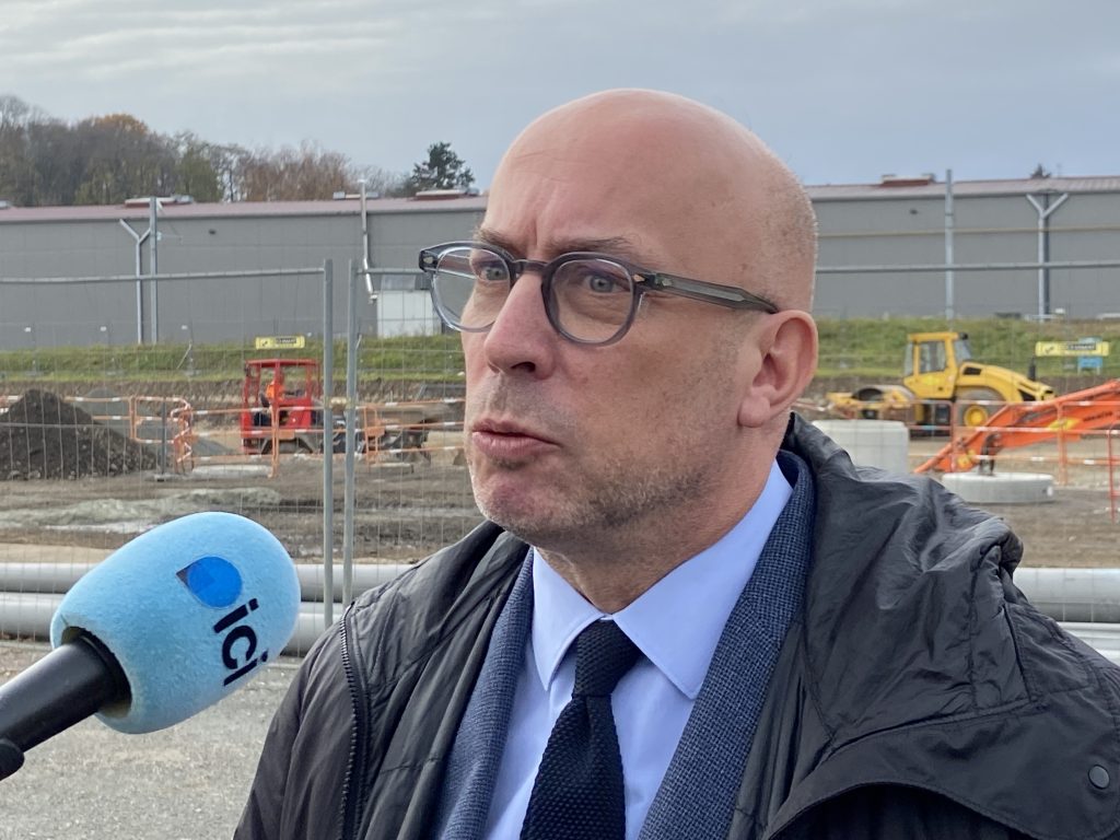 Frédéric Wiscart, président d’Alstom France, à Belfort le 14 novembre 2025. | © Le Trois P.-Y.R.