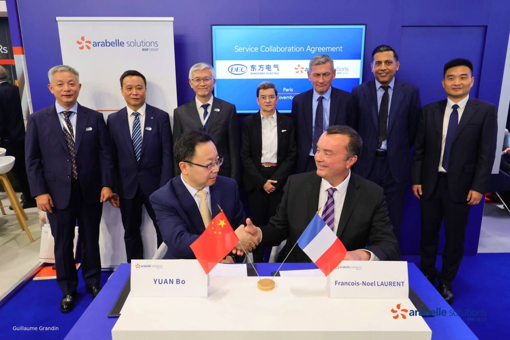 Arabelle Solutions signe un contrat avec Dongfang Electric corporation pour la maintenance de la centrale nucléaire de Taishan.