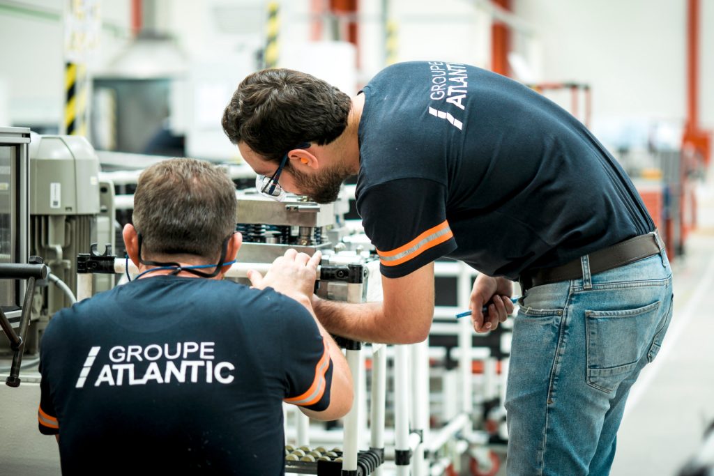 Un atelier de production du Groupe Atlantic.
