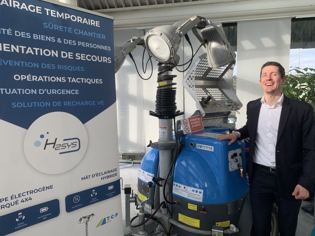 Sébastien Faivre, dirigeant de la société H2SYS.