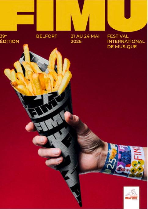 L'affiche 2026 du Fimu met à l'honneur une icône de Belgique, les frites.