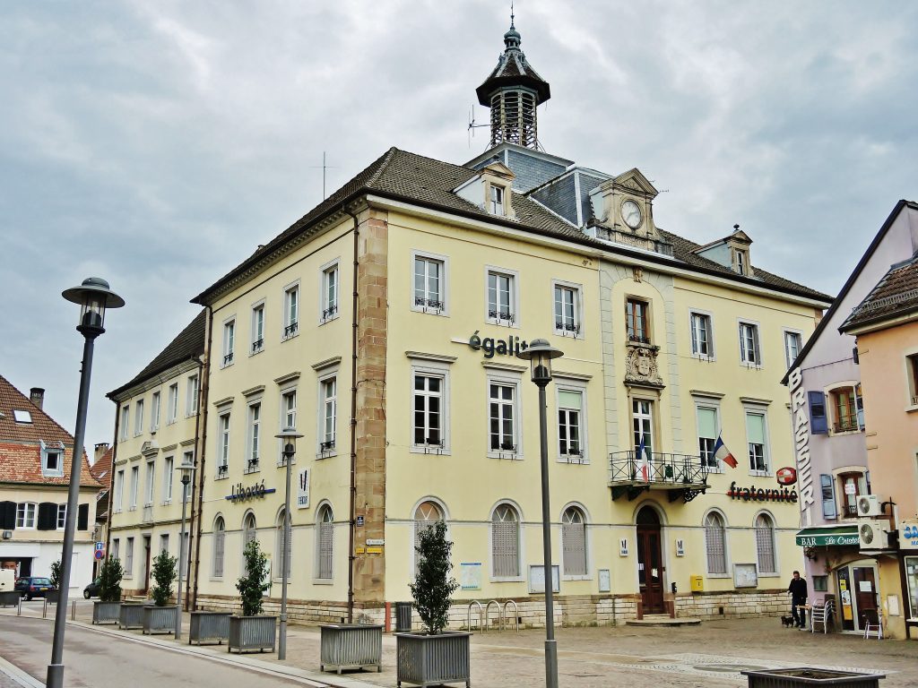 La mairie d'Héricourt