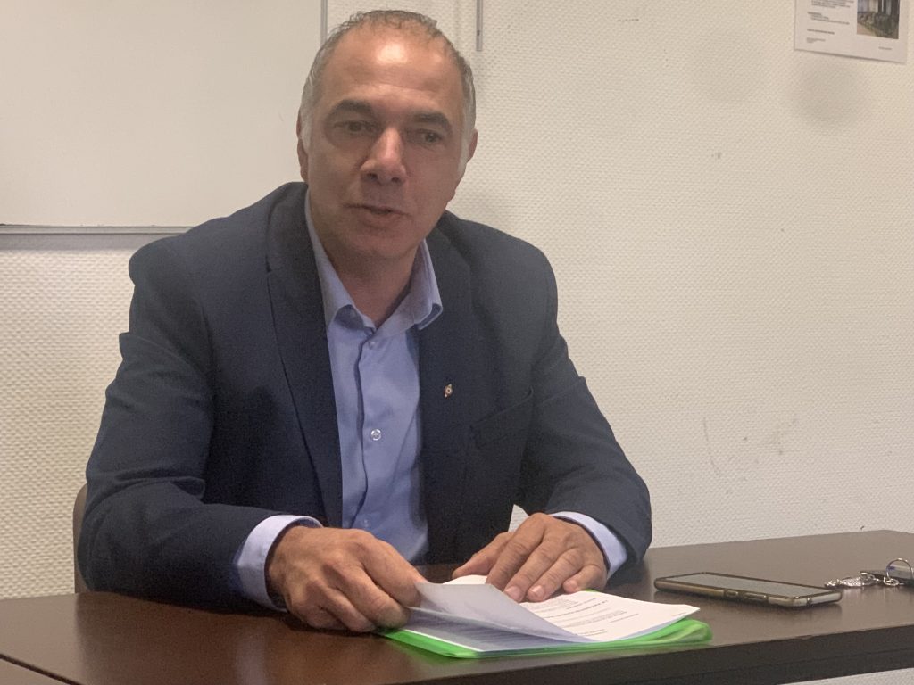 Christophe Soustelle, secrétaire départemental du Rassemblement national du Territoire de Belfort.