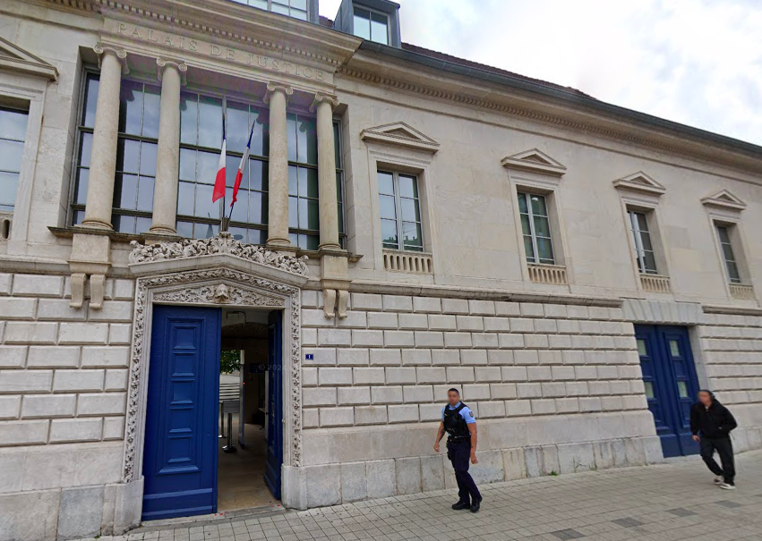 Le tribunal judiciaire de Besançon, dans le Doubs.