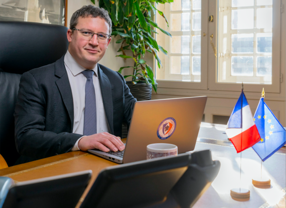 Vincent Strubel, directeur général de l'agence nationale de la sécurité des systèmes d'information.