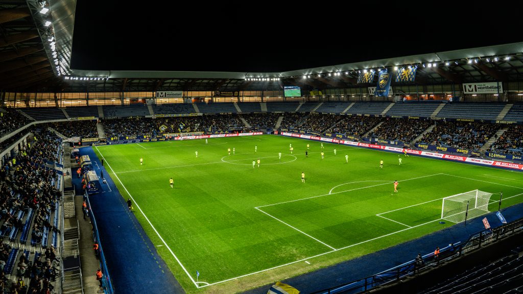 Le FC Sochaux-Montbéliard, au stade Bonal, contre Paris 13 Atletico, le 13 février 2026.