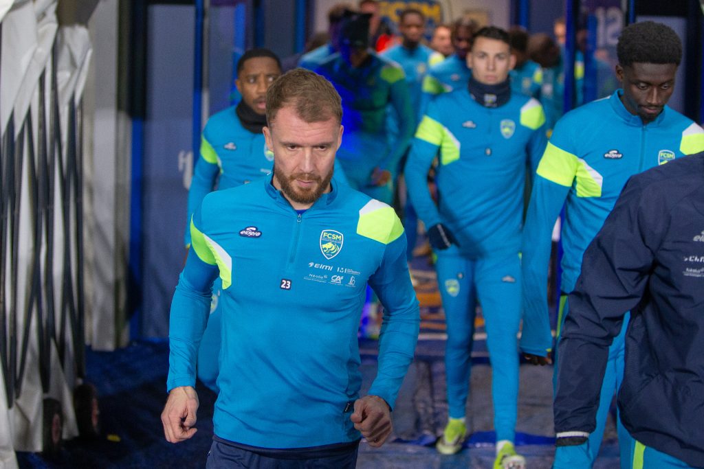 Julien Masson, milieu de terrain du FC Sochaux-Montbéliard.