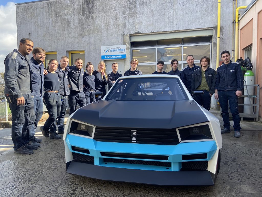 La S-121, le prototype de la promotion 2025/2026 de l'Ecole Espera Sbarro UTBM.