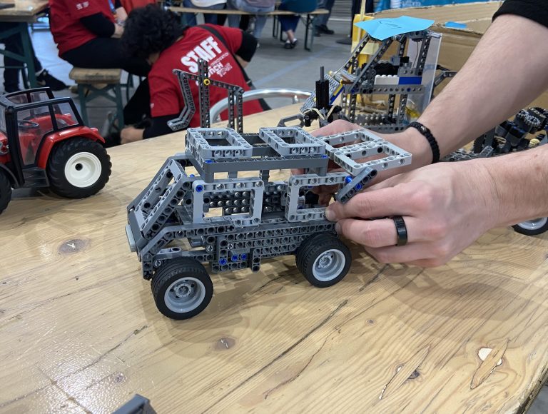 La maquette du véhicule en Lego