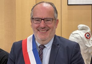 Michel Zumkeller, à l'issue de l'installation du nouveau conseil municipal de Valdoie, ce vendredi 27 mars 2026.