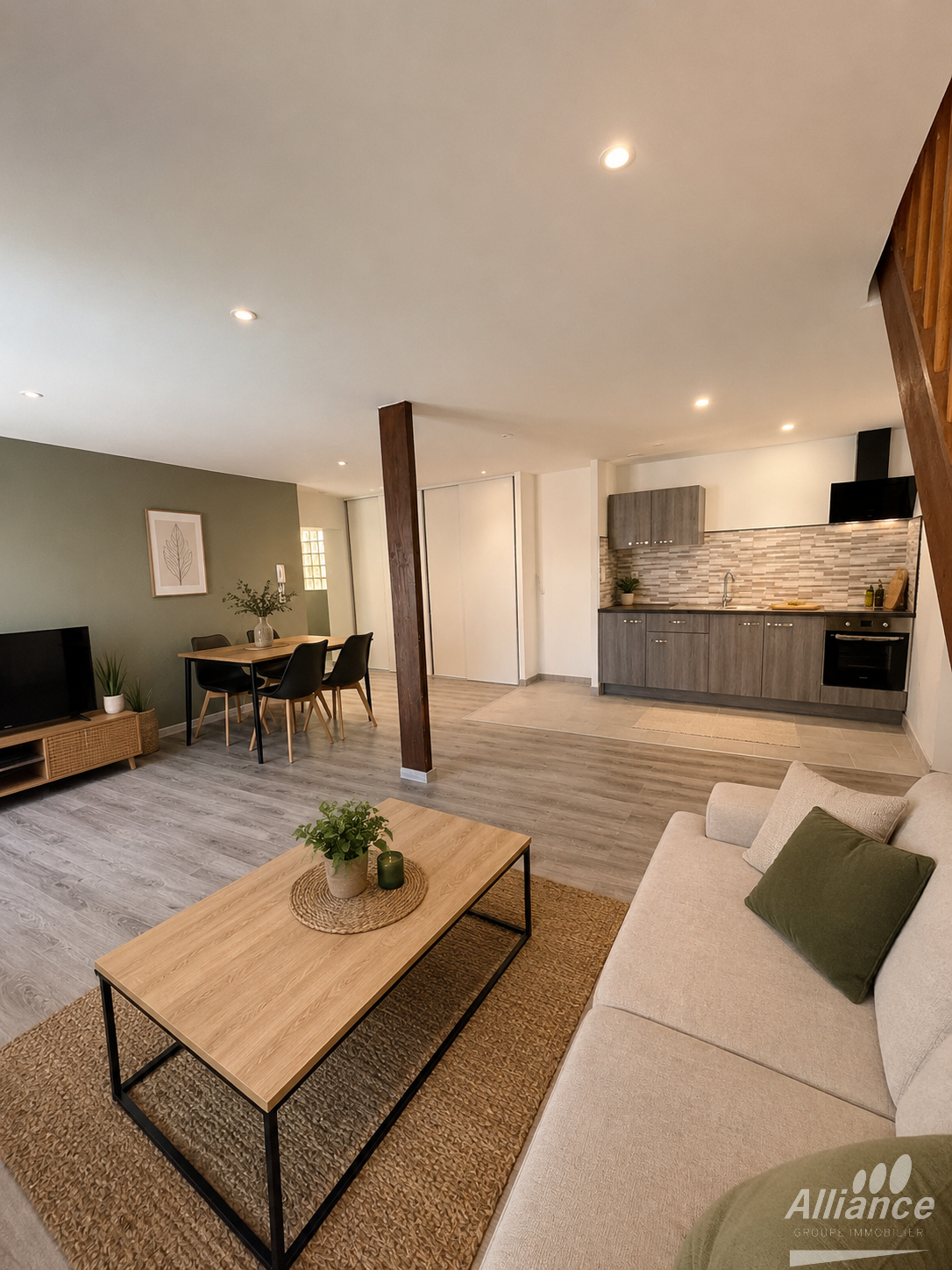 Appartement refait à neuf au centre d&rsquo;Audincourt
